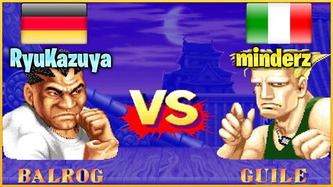 Street Fighter II': Champion Edition (RyuKazuya Vs. minderz) [Germany Vs. Italy]