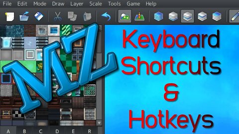 All Keyboard Shortcuts/Hotkeys for Mapping in RPG Maker MZ - Tutorial