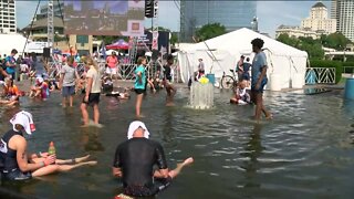 Hot temperatures doesn't bother Wisconsinites as triathlon, state fair draw thousands to Milwaukee Saturday