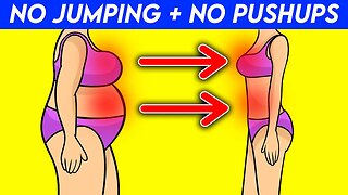 7 Day Lose Belly + Breast Fat Workout [No Jumping No Pushups]