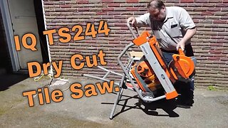 Unboxing and setup IQ TS244 #IQpowertools #drycut #tilecutter #tile