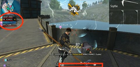 Free Fire CS RANK much Rendom Tim met with gameplay video 1vs4 gameplay video