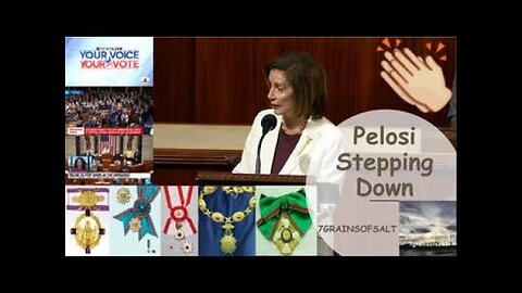 Pelosi Stepping Down