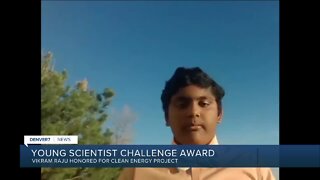 Colorado speller Vikram Raju honored for clean energy project