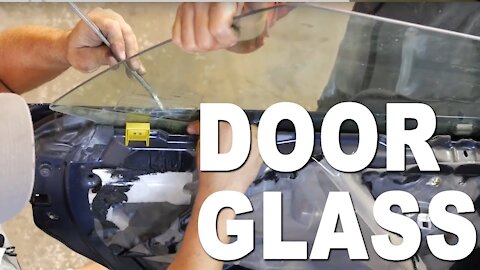 How to remove a door glass - 2005 Subaru Baja