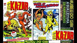 KAZAR 01 -VOLTA AO MUNDO PERDIDO- BLOCH #MUSEUDOGIBI #quadrinhos #comics