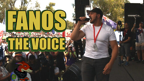 🦘Fanos The Voice at Canberra Freedom Rally 12/2/2022