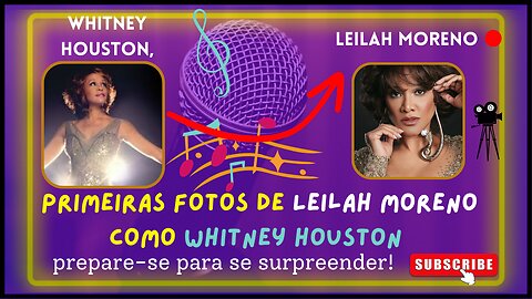 Fotos de #leilahmoreno, como #whitneyhouston, no musical Semelhança Impressionante, prepare se top!