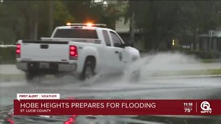 Hobe Heights neighborhood prepares for flooding