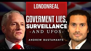 Andrew Bustamante - CIA Super Spy: The Truth On Government Lies, Surveillance & UFOs PART1/2