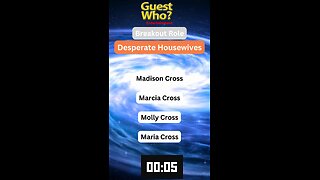Guest Who #36 Quiz, Info, Facts and a Quote! | Desperate Housewive