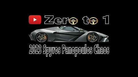 2023 Spyros Panopoulos Chaos UltraHypercar 3065HP EV