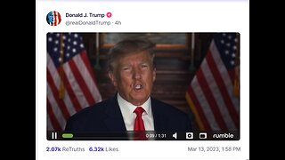 Donald J Trump TS post Mar 13, 2023, 1 58 PM