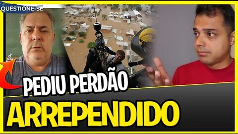 Petista PEDE PERDÃO após OFENDER sobre RIO GRANDE DO SUL