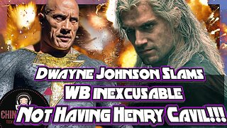 Dwayne Johnson Slams WB inexcusable Not Having Henry Cavil!!!