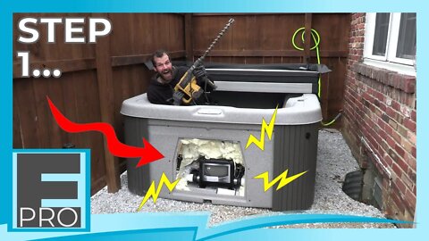 Full Hot Tub Electrical Install - Start To Finish