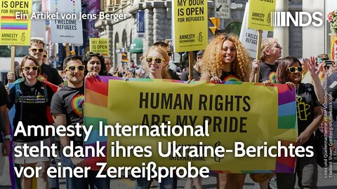Amnesty International steht dank ihres Ukraine-Berichtes vor einer Zerreißprobe | Jens Berger | NDS