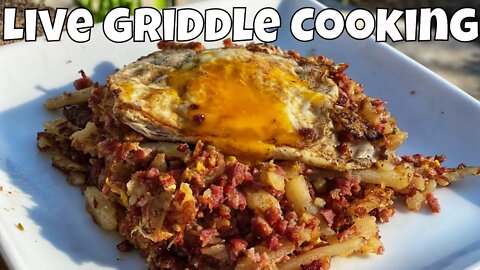 Corned Beef Hash Recipe on the Blackstone Griddle | Stay Home #WithMe