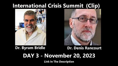 International Crisis Summit (Clip) Dr. Byram Brindle & Dr. Denis Rancourt Giving Evidence