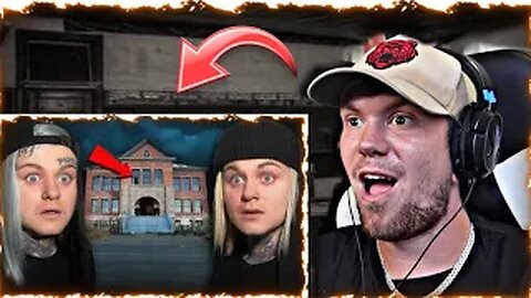 Twin Paranormal Reaction (MUST WATCH!) TRAPPED in the DEVIL'S HIGH SCHOOL | Goldfield High School!