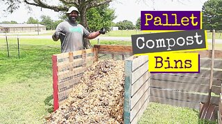 How To Make A Compost Bin At Home | Pallets