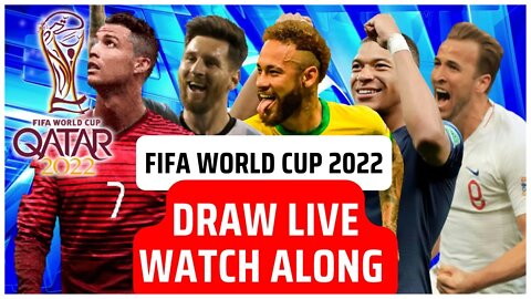 FIFA World Cup 2022 DRAW Live | WATCH ALONG | Football WORLD CUP 2022 | QATAR | United Chatter