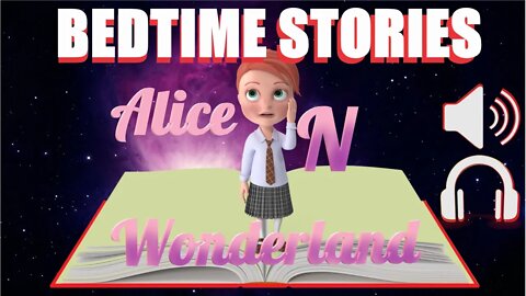 Bedtime Stories: Alice In Wonderland |Rain sounds for Sleep