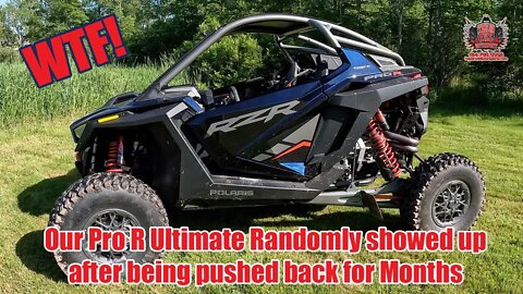 WTF! Our RZR Pro R Ultimate Showed up Randomly...After 6 Months waiting.