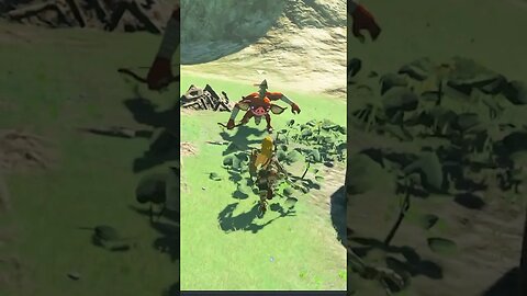 BEATING A LYNEL IN ZELDA TOTK ⚔️ 👹 #shorts