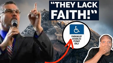 "Handicap People LACK Faith" Greg Locke