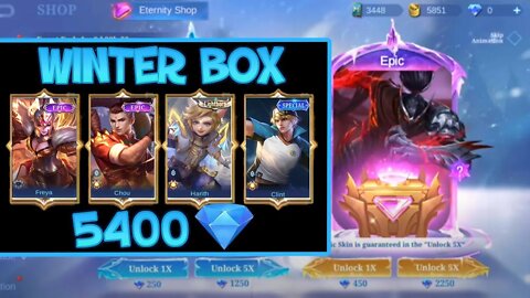 Another Good Deal at Winter Snow Box December 2021 - 2 Epic Limited and 1 Lightborn only for 5400 💎