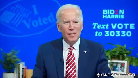 JOE BIDEN: "We have put together the most extensive and inclusive voter fraud organization in the hi