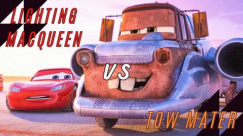 Insane Car Chase: Lightning McQueen VS Tow Mater Unleashed