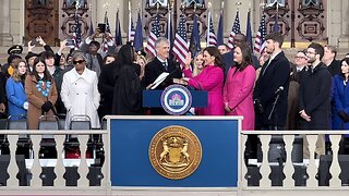 Michigan Governor Whitmer 2nd Inauguration Ceremony