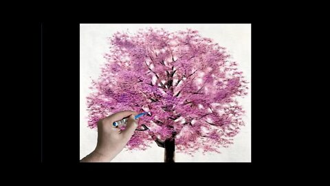 How To Paint a Realistic Tree Episode 2