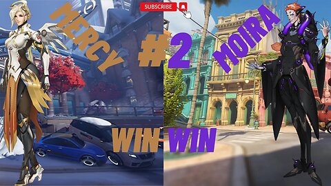 MERCY AND MOIRA JUST WINS - OVERWATCH 2