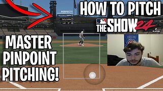 How To Pitch In MLB The Show 24! (Learning Pinpoint Pitching & Custom Practice)