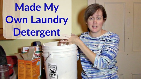 How to make chemical-free laundry detergent