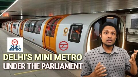 Delhi's new 'Mini Metro' under the Parliament REACTION