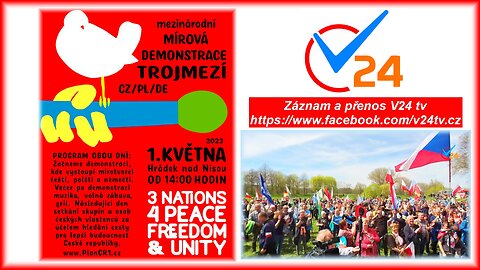 Mírová demonstrace Trojmezí 1.5.2023