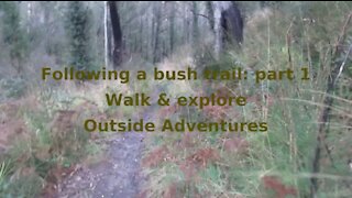 Following a bush trail 1 - Outside Adventures