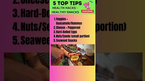 HEALTHY SNACKS LIFEHACK - QUICK AND TASTY LOW CARN SNACK IDEAS 🍽️ | #HealthyBites #LowCarb