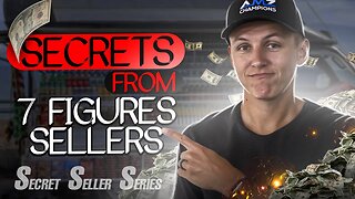 Tips to Become a 7 Figure Amazon Seller | Secret Seller Series (4)