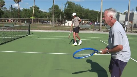 Tampa man saves grandson's tennis team, takes them all the way to states