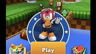 Sonic Dash - Charmy Gameplay (iOS)