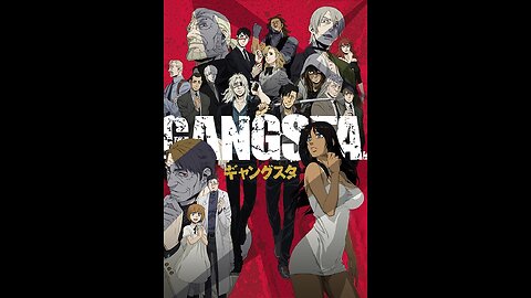 Gangsta anime series dubbed by anime Hub India