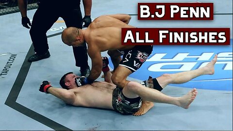 B.J. Penn All Finishes | B.J. Penn All Knockouts & Submissions
