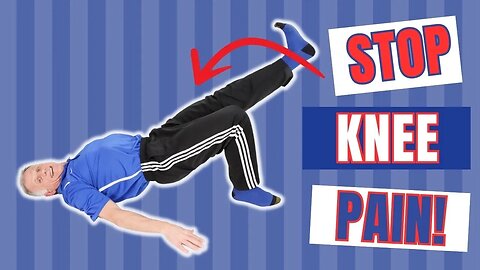 Knee Pain? 4 Minute Strengthening (In Bed)