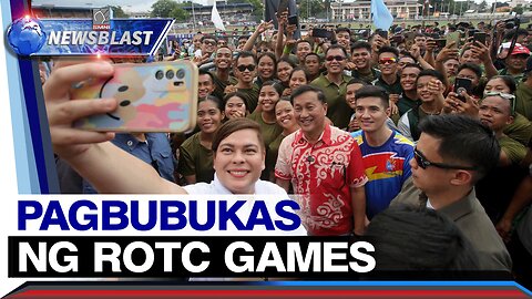 VP Sara Duterte at Sen. Tolentino, pinangunahan ang pagbubukas ng ROTC Games sa Mindanao