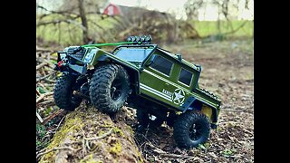 Laegendary Rango 1/8 Scale RC truck running the trails